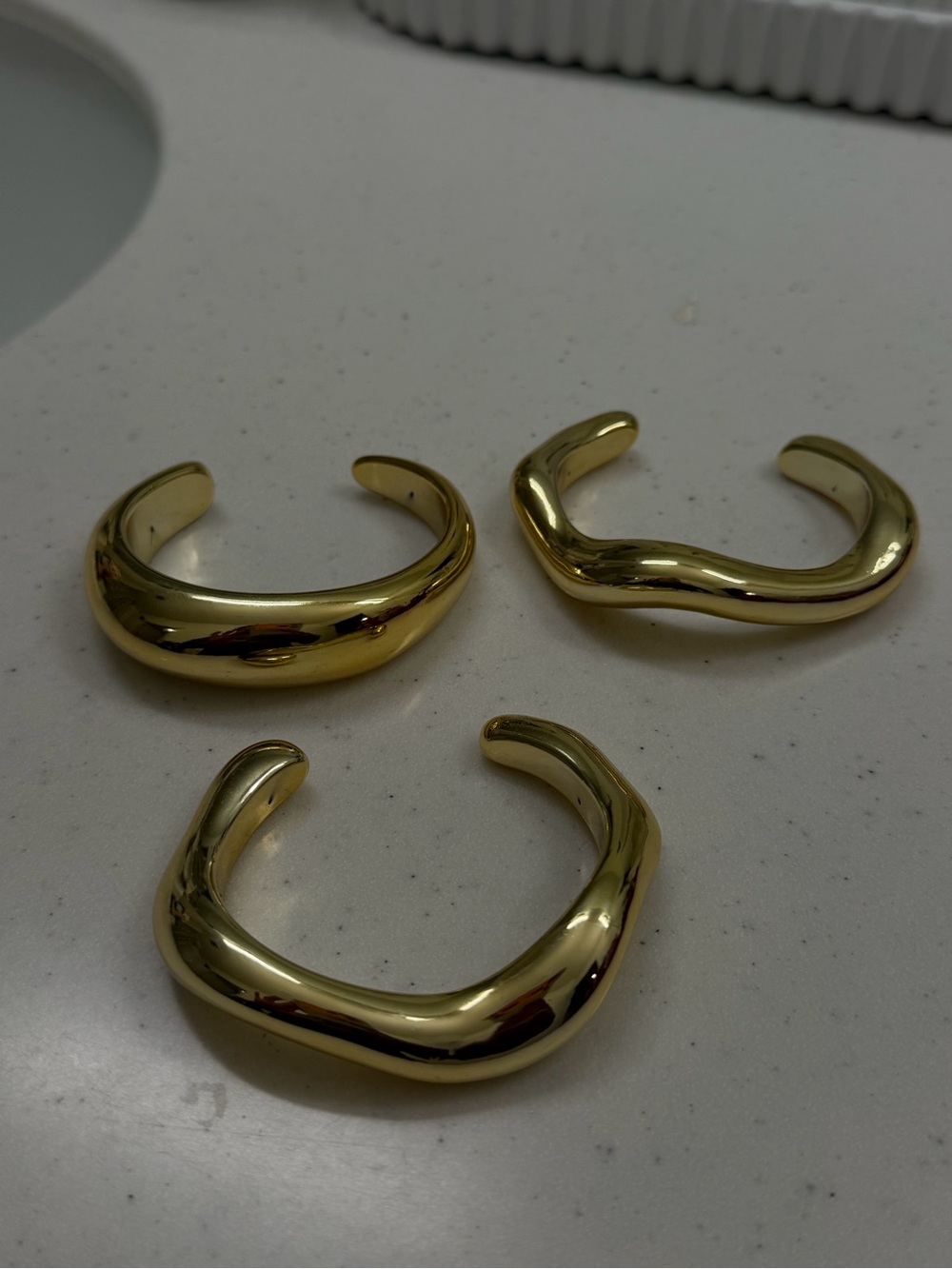 Gold bangles